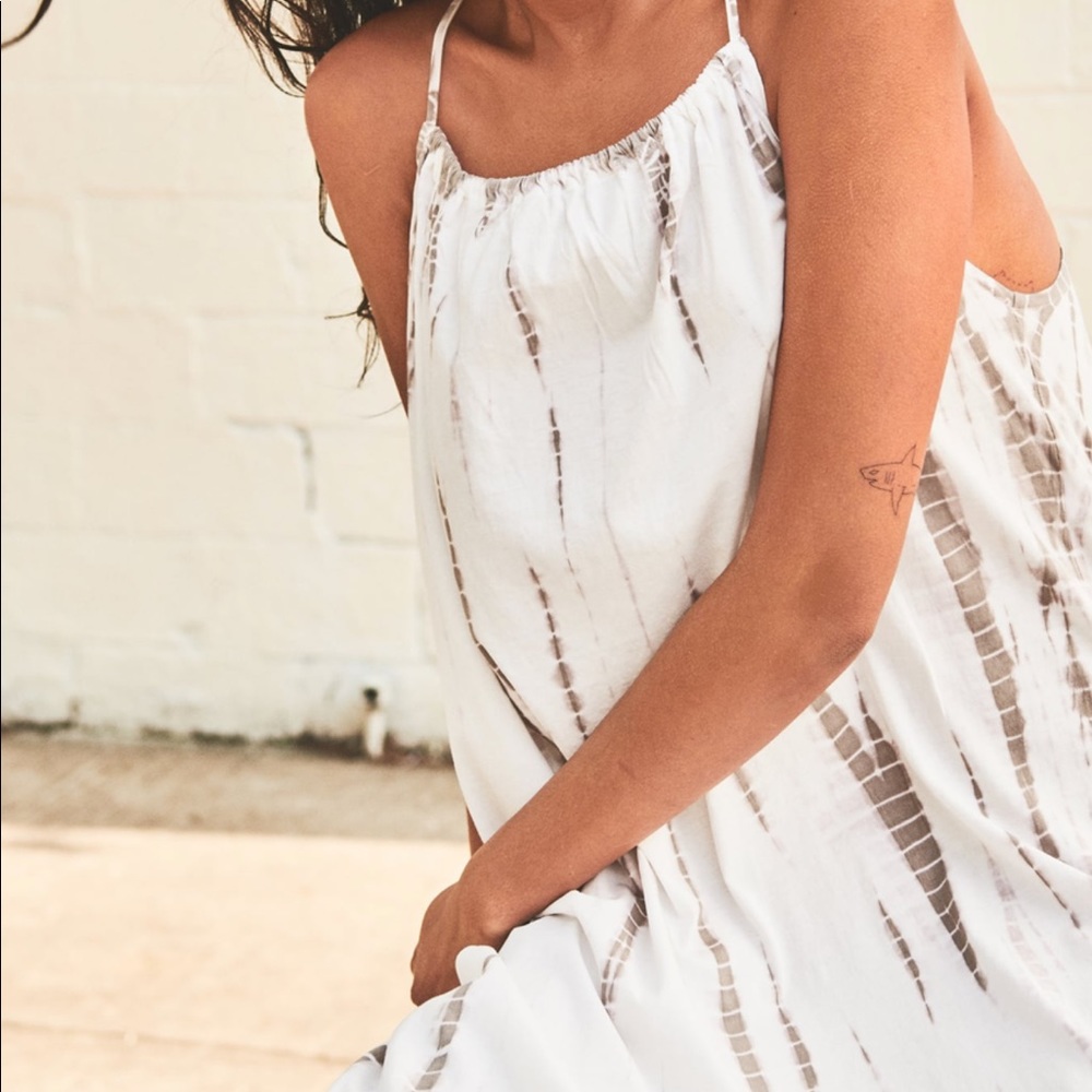 New with tags 100% Cotton Zara Tie Dye Dress